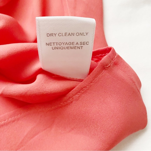 Joie Hot Pink Silk Capped Sleeve Pocket Tee - Picture 7 of 10